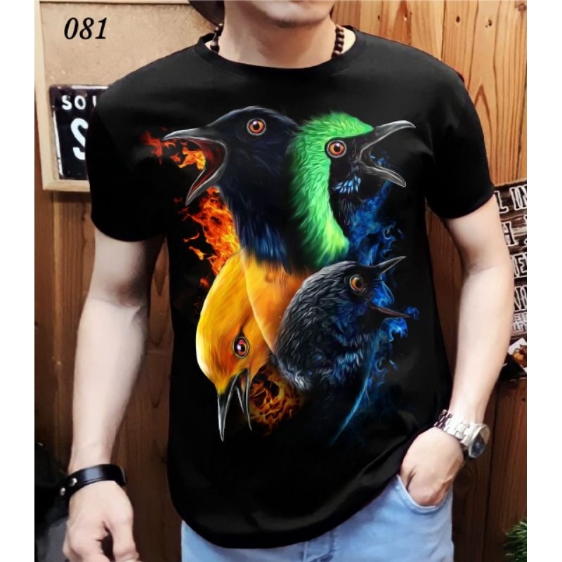 TERMURAH kaos burung kicau mania kacer murai cucak ijo komunitas