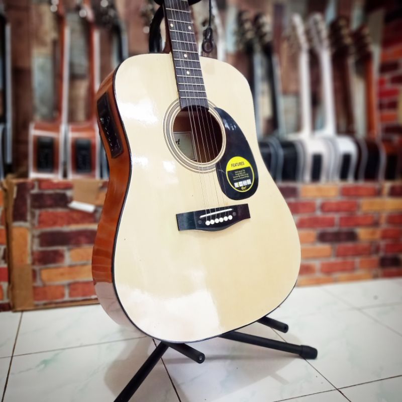 Gitar Akustik Elektrik Cort Ad810 Custom ( Komplit )