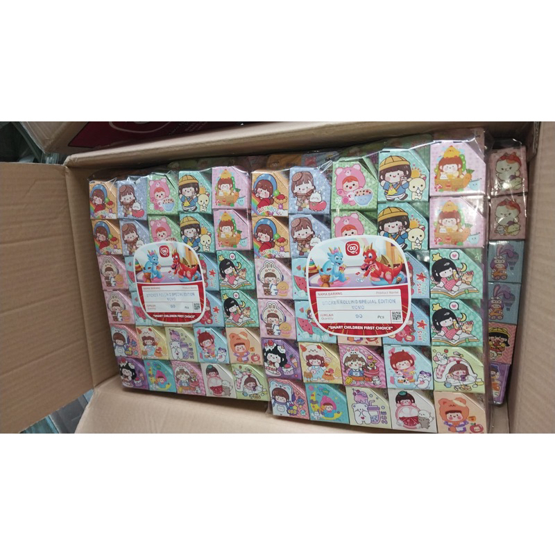 

Rolling stiker kartun murah