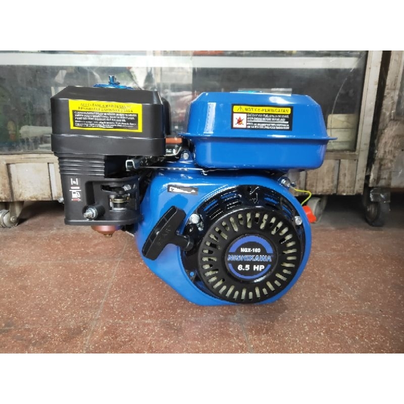 NISHIKAWA - Mesin Penggerak Bensin 5.5HP NGX160 Gasoline Engine Mesin Doorsmeer Engkol Recoil Starte