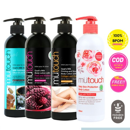 ❤FIX GLOW❤ Mutouch Daily Skin Protection RedSnow || Goat's Milk Collagen And Vitamin E || Pearl And 