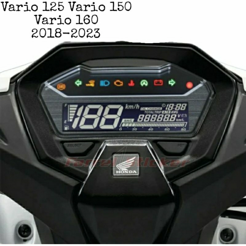 Stiker anti gores spidometer VARIO 125 2023 VARIO 160 150 2018 - 2023 Bening