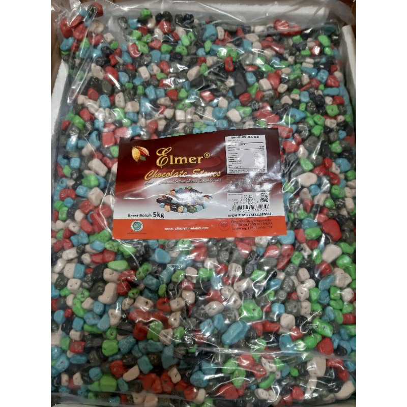 

Chocostone/coklat kerikil 5kg buat oleh2 haji juga bisa ya