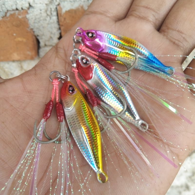 Lure Metal Jig 10gr Micro Jig 10gr Cast Jig
