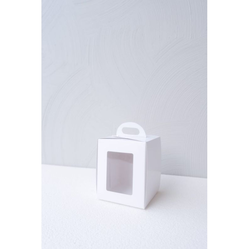 Box Cupcake Putih Isi 1