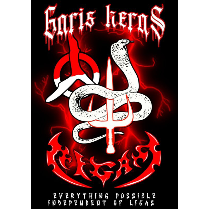 BENDERA GARIS KERAS LIGAS