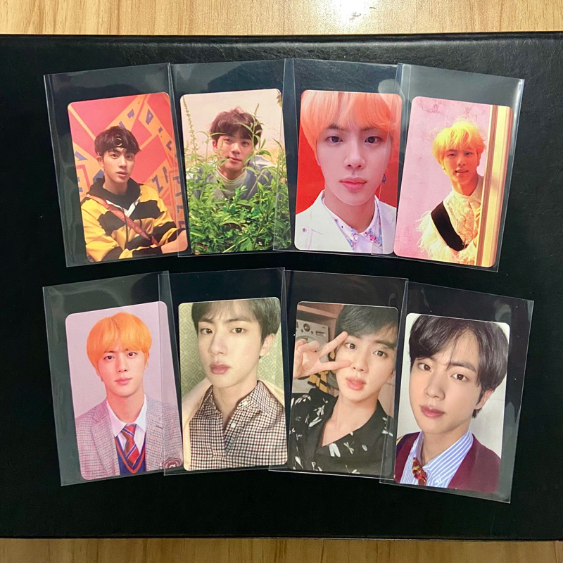 BTS JIN PHOTOCARD LOVE YOURSELF HER ANSWER MOTS PERSONA 7 KPOP OFFICIAL PC BANGTAN SEOKJIN
