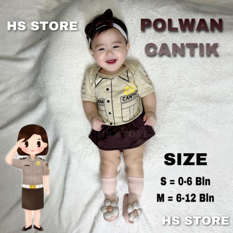 HARGA GROSIR ! JUMPER POLISI BABY / BAJU BAYI / BAJU BABY / JUMPER BAYI / POLWAN CANTIK / JUMPER POLWAN / JUMPER DRESS POLWAN /KOSTUM BAYI TERMURAH !