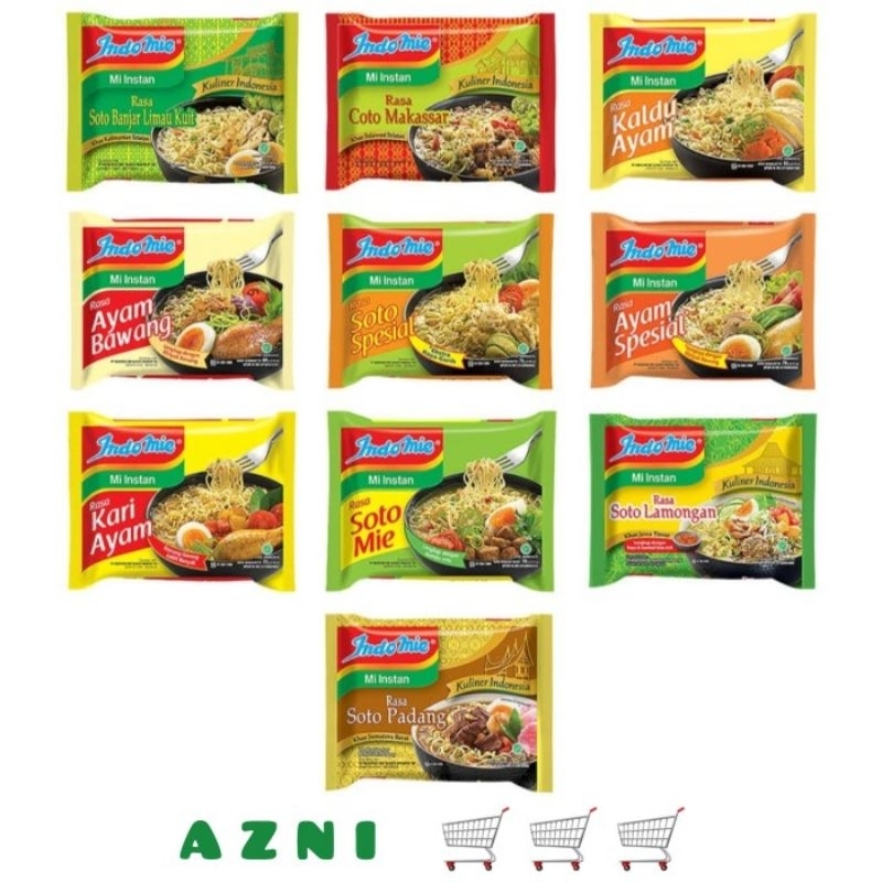 

1 DUS 40 PCS - INDOMIE KUAH ALL VARIAN