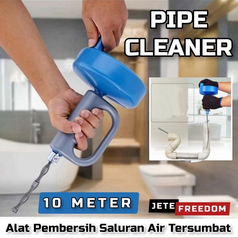 BESTTOOLS Pipe Cleaner Manual 10 Meter Kabel Kawat Alat Pembersih Saluran Air Pipa Paralon Mampet Ko