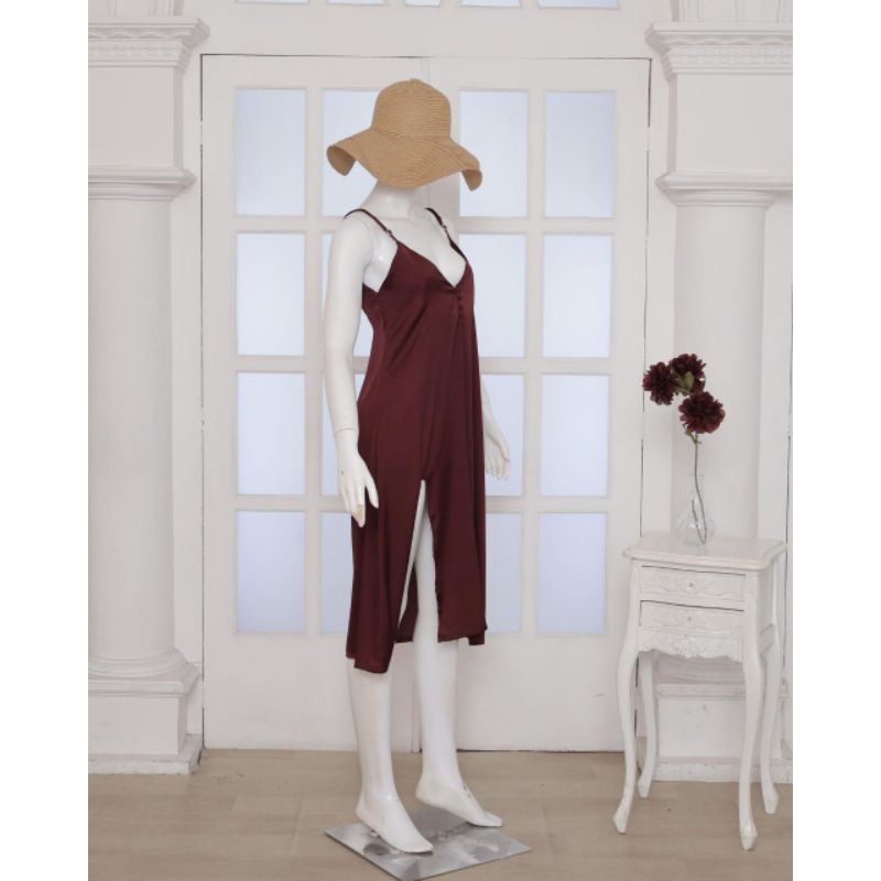 SECRET DESIRE DRESS by Bae Dailywear Sexydress Armani Silk Ori Packing Kado