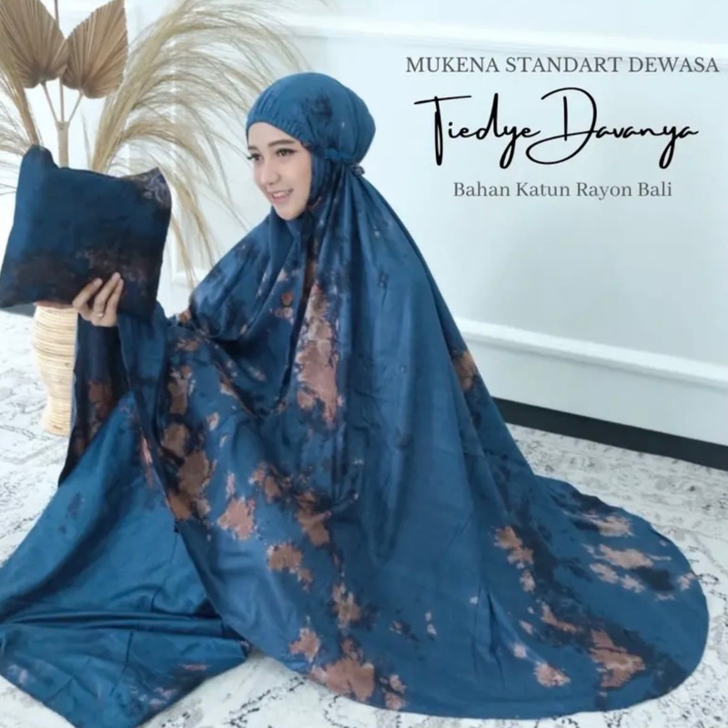 MUKENA TIEDYE SIZE STANDART RAYON BALI by fanissa