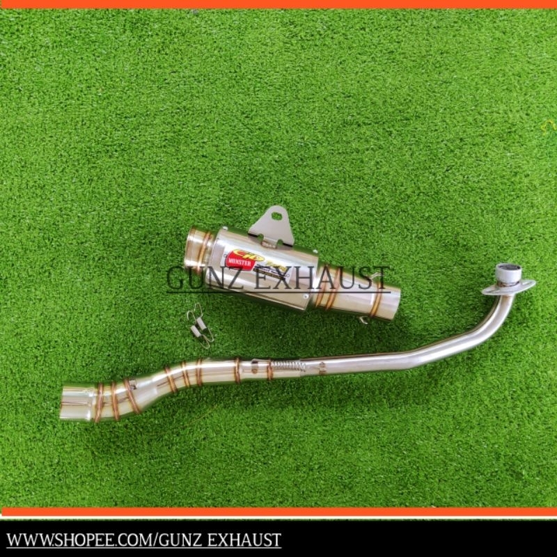 Knalpot CLD MONSTER model CP3 MP2 Jupiter z Vega R Supra Revo Smash Blade Shogun Win Kaze Jupiter Z1