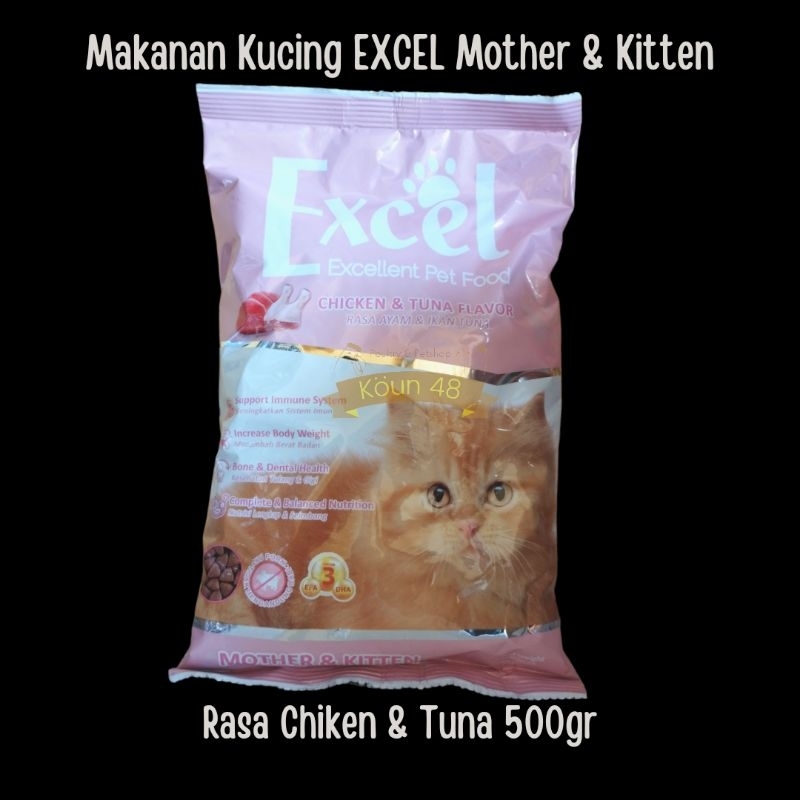 EXCEL MOTHER & KITTEN makanan anak kucing