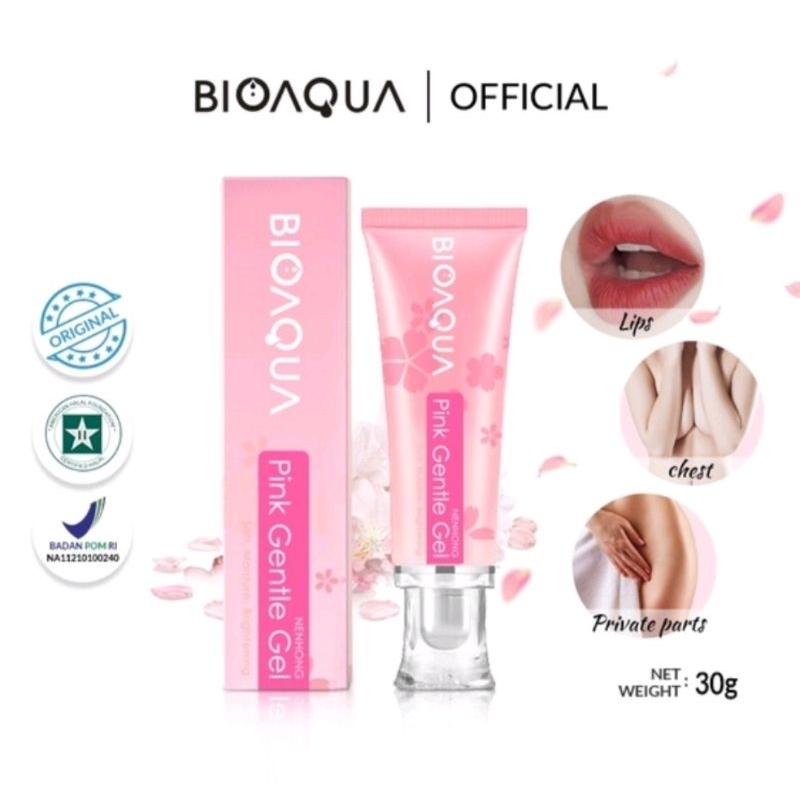 BIOAQUA Nenhong Pink Gentle Gel 30gr | Lip Serum Bioaqua