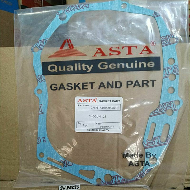 gasket paking bak kopling Shogun 125 asta