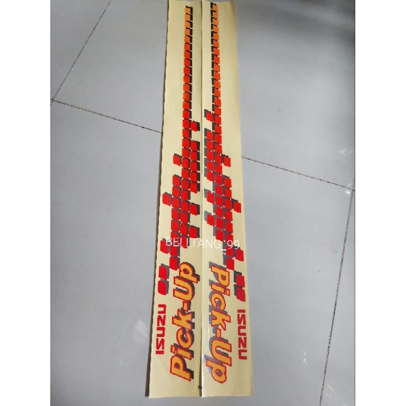 Sticker stiker isuzu panther pick up/ stiker panther pick up/ sticker panther