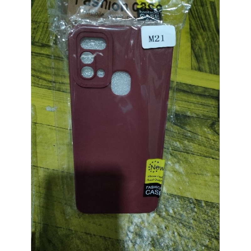 Softcase Samsung M21 Silikon Casing Case Macaron Pelindung Pro Camera