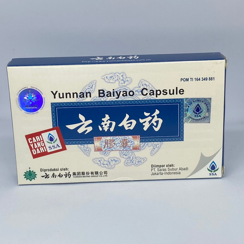Capsule yunnan baiyao / yun nan bai yao / yun nan pai yao / obat dalam