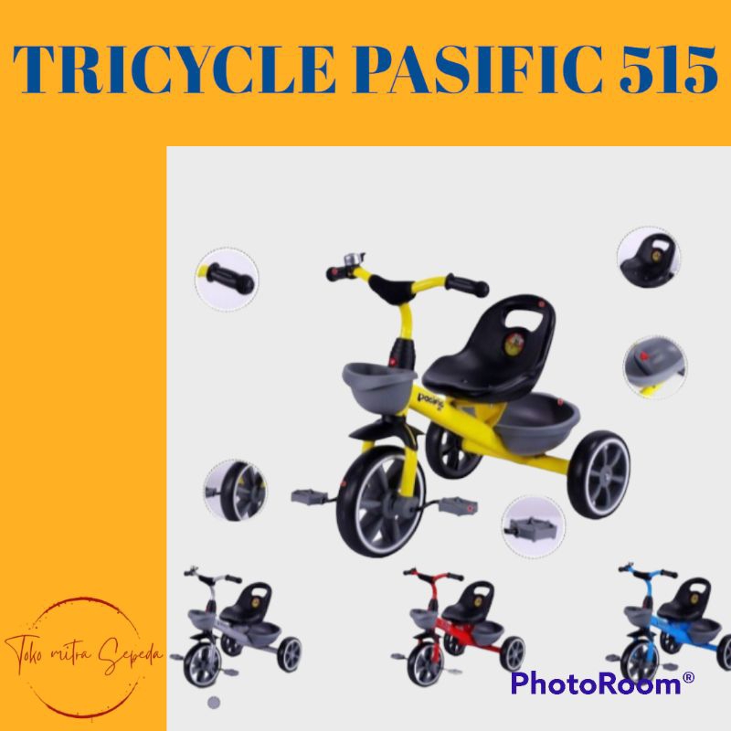 Sepeda Anak Roda Tiga Anak PACIFIC 515 Tricycle Anak Pasific 515