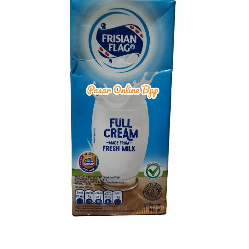 

SUSU FULL CREAM FRISIAN FLAG 965ml