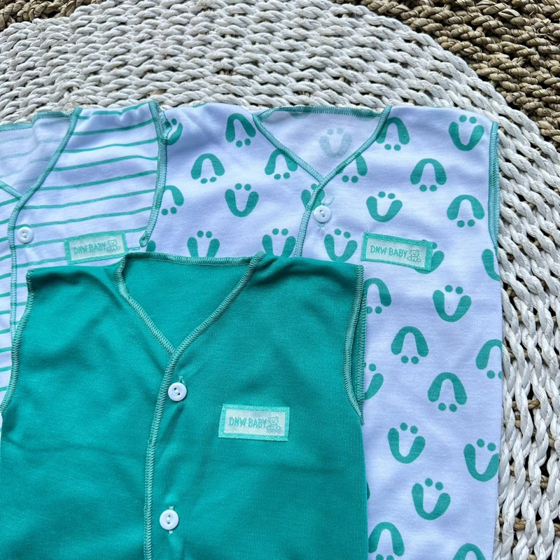 3 PCS Baju Lengan Pendek Bayi Bayi Atasan Bayi Baju Newborn Baju Bayi Baru Lahir Gift Bayi Hadiah Lahiran Bayi baju bayi lengan Pendek ASYAM BABY