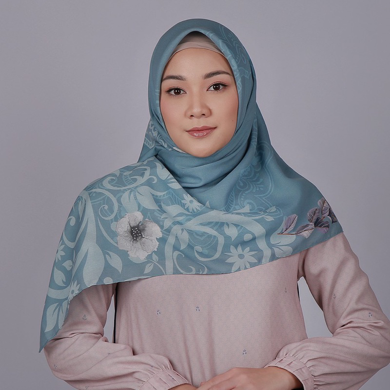 Zoya Hijab Jilbab Kerudung Segiempat Motif