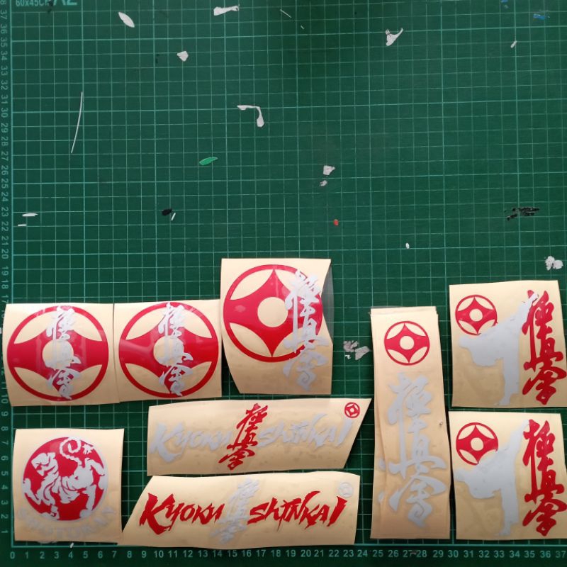 Sticker Cutting Shotokan / Stiker Cutting