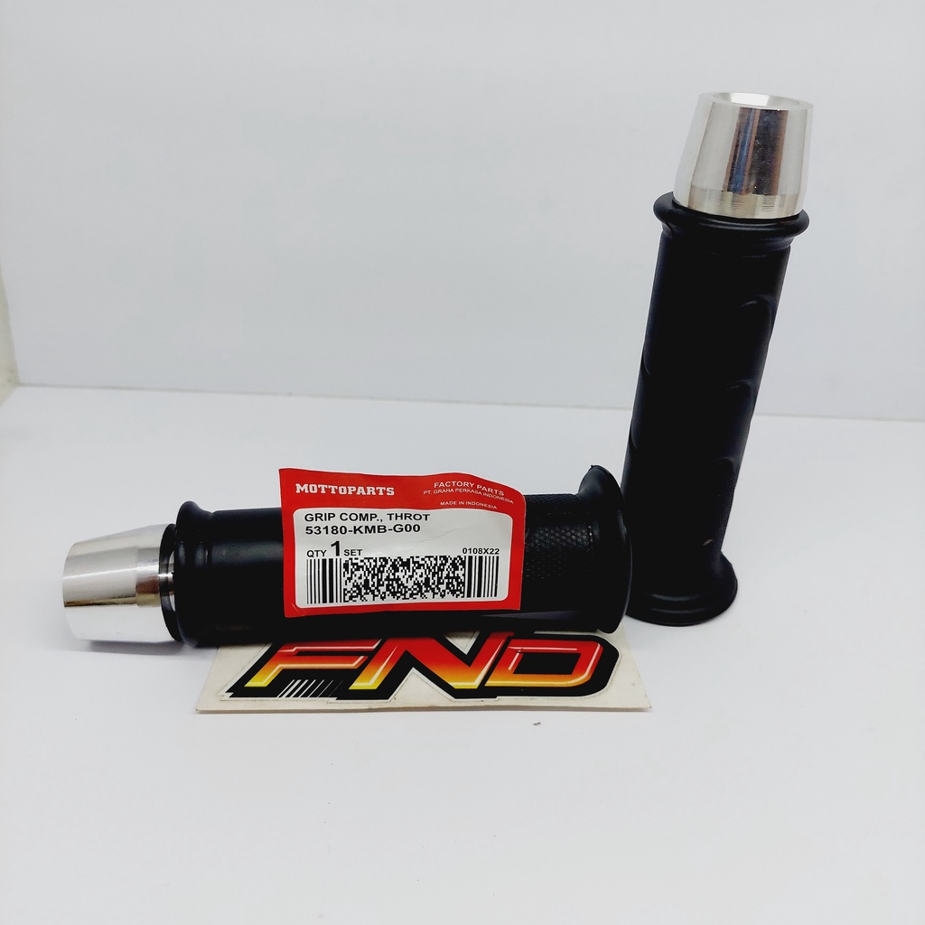 handfat handgrip honda set jalu stir kiri kanan sepasang universal semua motor