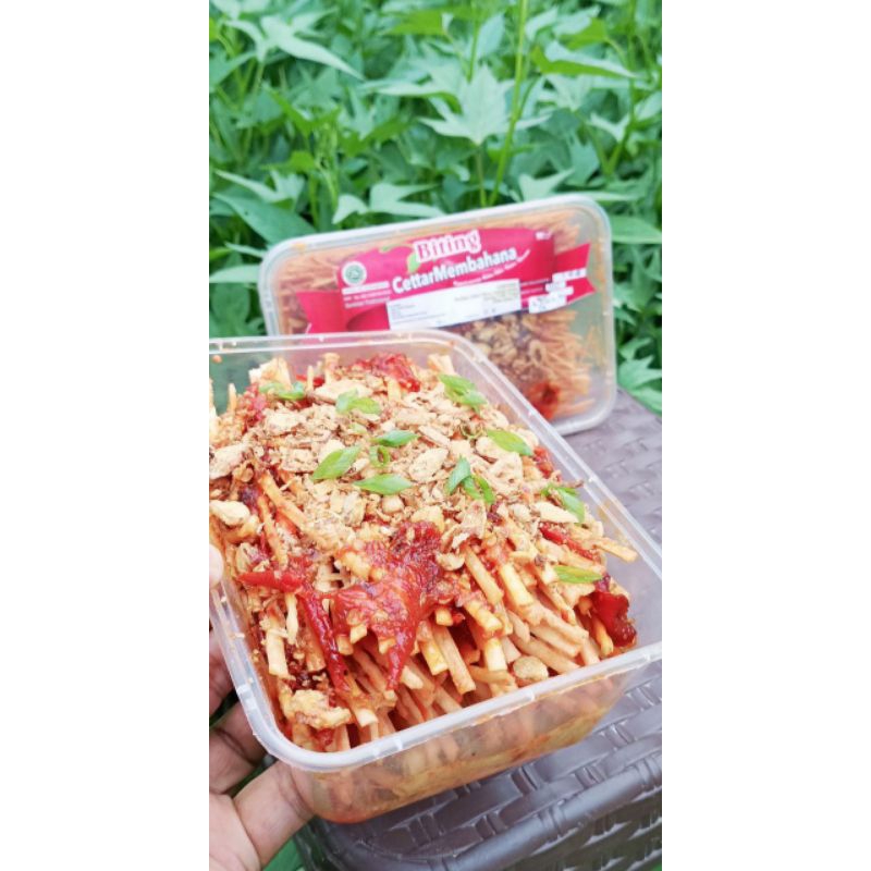 

Mie Lidi Biting spesial SAMBEL ULEG 350 gram LEVEL 1-17