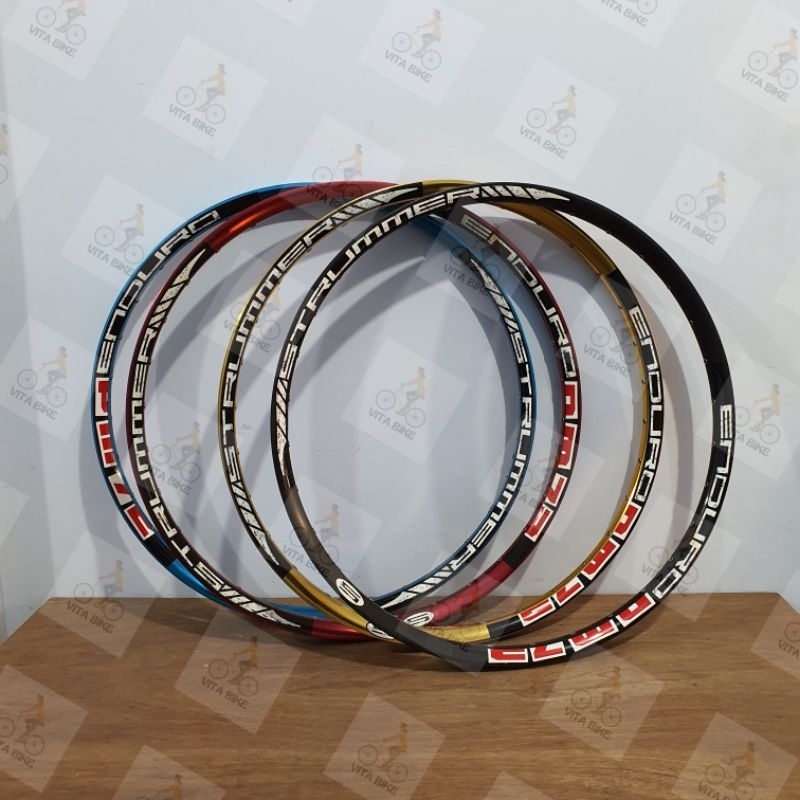 Velg Rims Strummer MTB 27.5 Enduro PM72 32H Lebar 3.5 cm