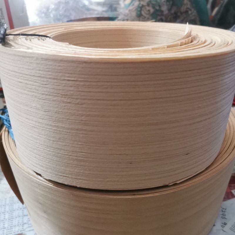 Veneer kayu lapis motif mega sungkai serat lurus vinyl megasungkai