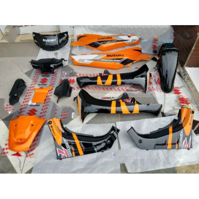 COVER BODY HALUS FULLSET SUZUKI SATRIA RU 120 SATRIA LUMBA BODY BODI SATRIA LUMBA SATRIA R 120 FULLS