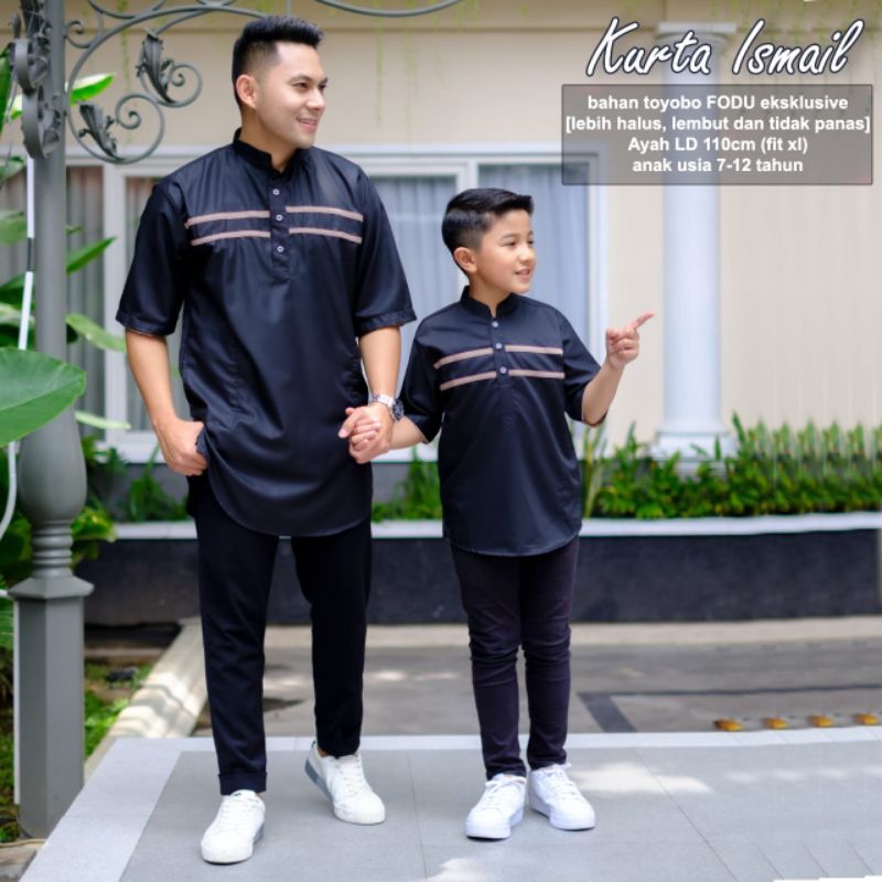 KURTA ISMAIL BAJU MUSLIM COUPLE