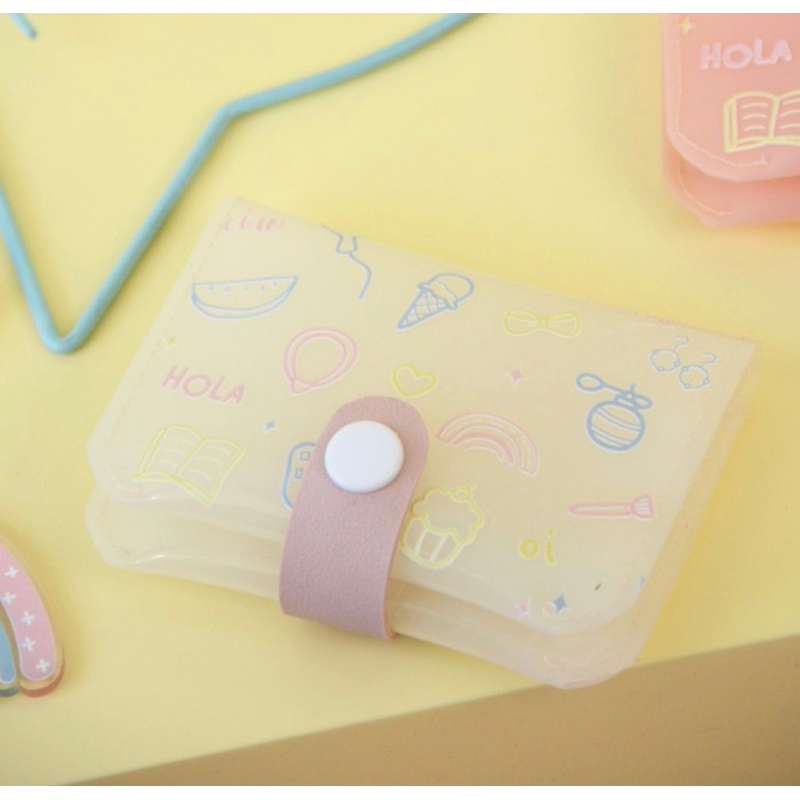 FAIRYNN Cotton Candy Card Holder - White