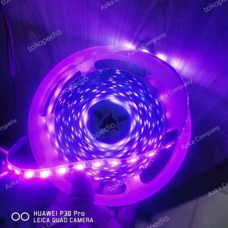 Led strip Ultraviolet 12v eceran per 50cm