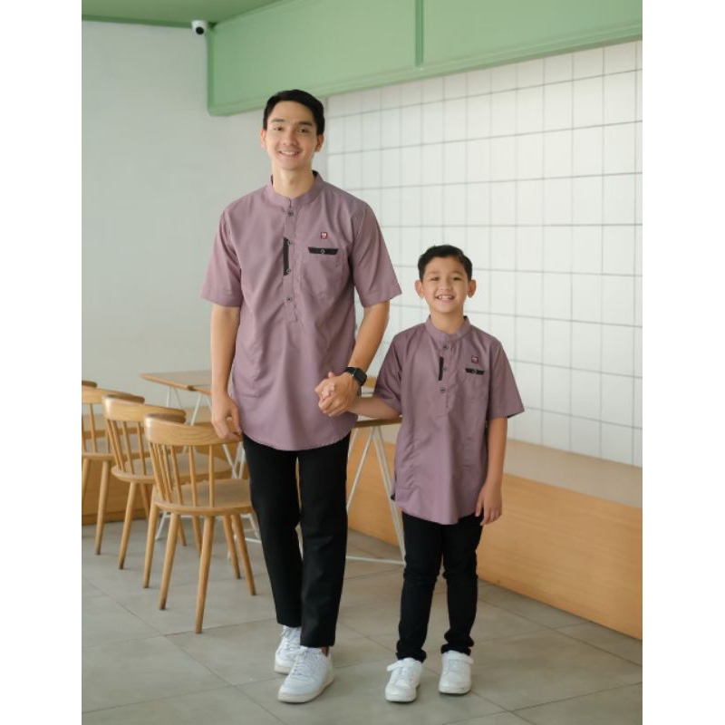 BAJU KOKO QURTA COUPLE MAUVE/KOKO QURTA PAKISTAN COUPLE WARNA MAUVE/BAJU KOKO COUPLE WARNA PARPEL