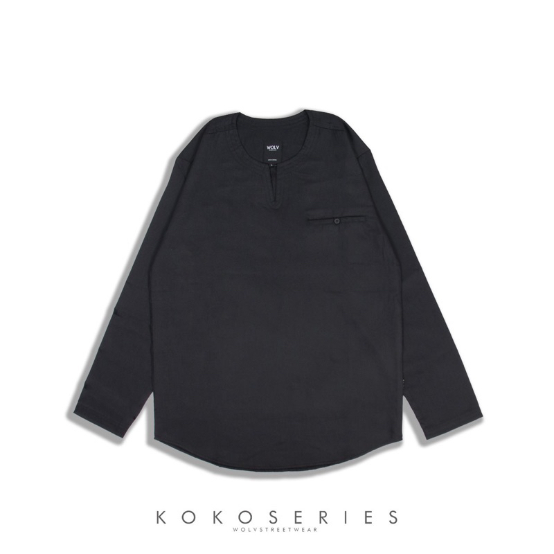 Baju Koko Wolv Baju Koko Pakistan Baju Koko Pria Baju Kurta Pria Baju Kurta Pakistan Baju Koko Basic Baju Kurta Basic Putih Hitam Koko Panjang Baju Koko Kurta