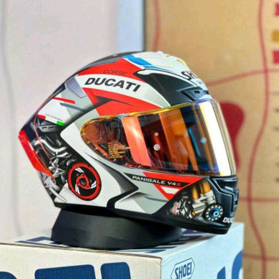 Helm fullface shoei x14 ducati panigale v4 5 Helm Full face