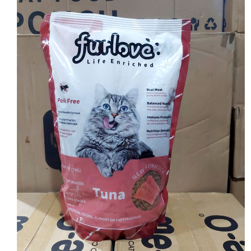 MAKANAN KUCING DEWASA FURLOVE FRESHPACK 1 KG