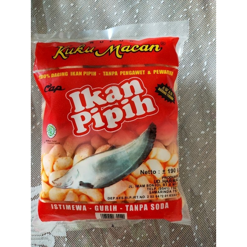 AMPLANG KUKU MACAN CAP IKAN PIPIH PRODUKSI UD HARMAS SAMARINDA