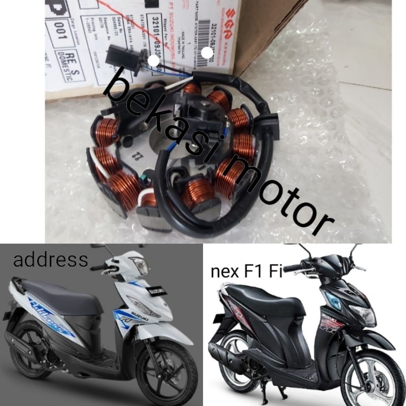32101-09J30 stator spul suzuki address original