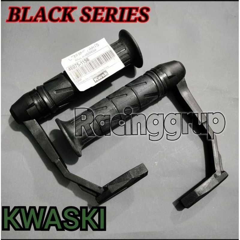 PAKET PROGUARD ROBOT BLACK SERIES PLUS HANDGRIP KAWASAKI / KAZE BLACK EMPUK UNIVERSAL BISA UNTUK SEMUA JENIS MOTOR BEAT VARIO SCOOPY NMAX AEROX PCX DLL