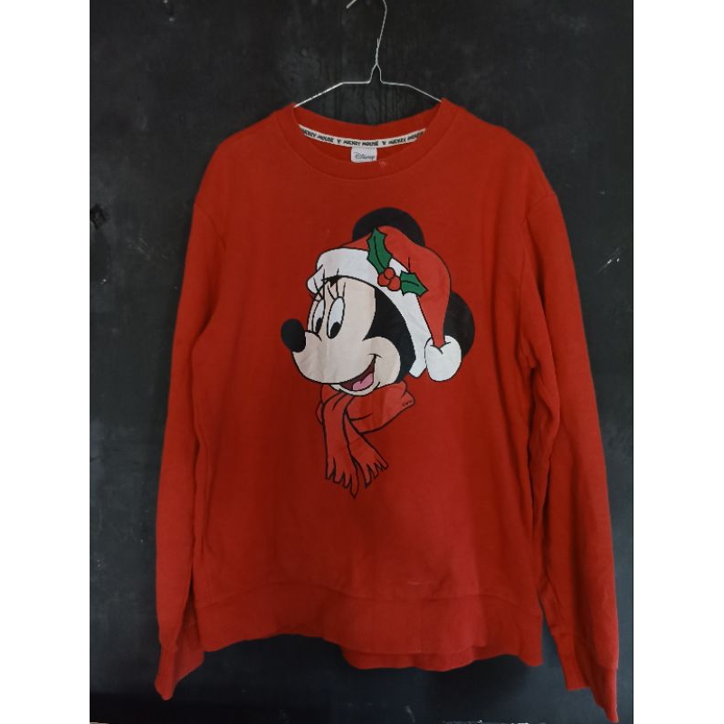 Crewncek Disney X Mickey Mouse Second Original, Crewneck Disney Original, CN Disney Original
