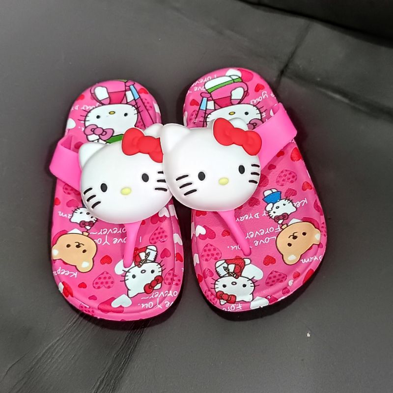 Sandal anak hello kitty Sandal import anak perempuan Sendal trendy wanita