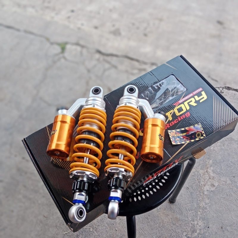 sekok shockbreaker belakang model Ohlins klick fungsi shockbreaker ukuran 280 320 340 fiz r Jupiter 