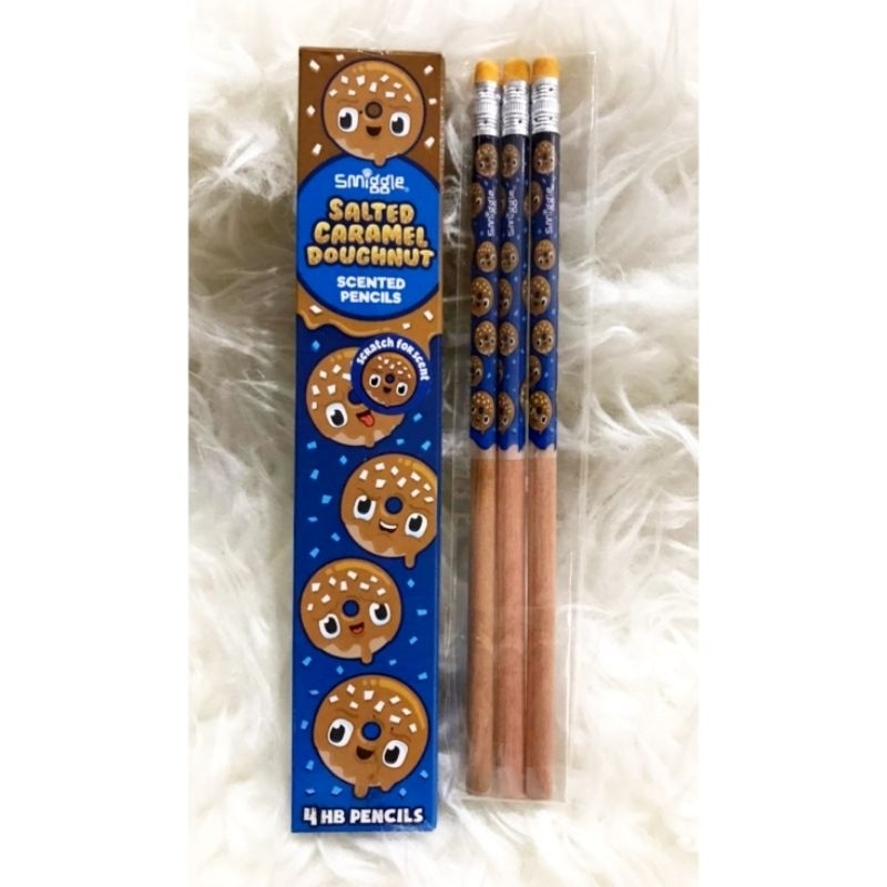 

PRELOVED SM**GL* SALTED CARAMEL DOUGHNUT SCENTED PENCIL HB KIDS - PENSIL ANAK2 WANGI ORIGINAL