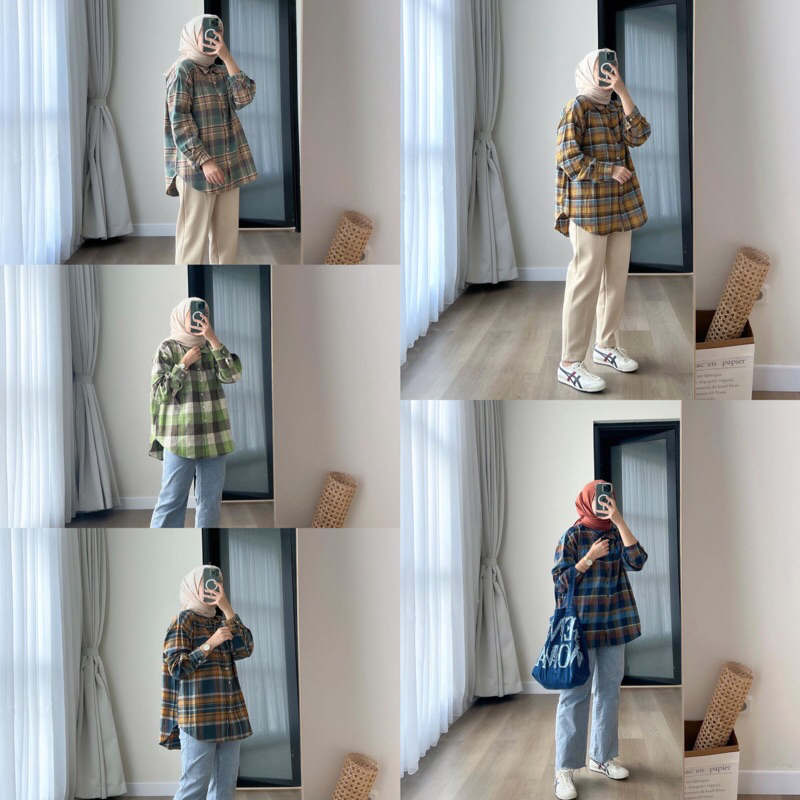 Nixie Flannel Shirt by Minamira