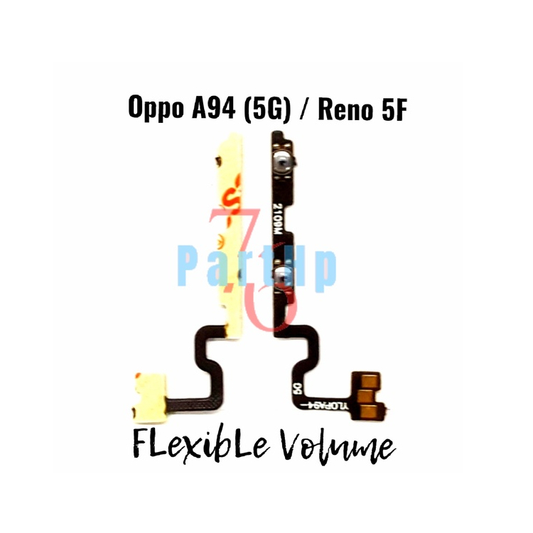 Flexibel Connector Volume Oppo  A94 5G - Reno 5F - Flexible Fleksibel