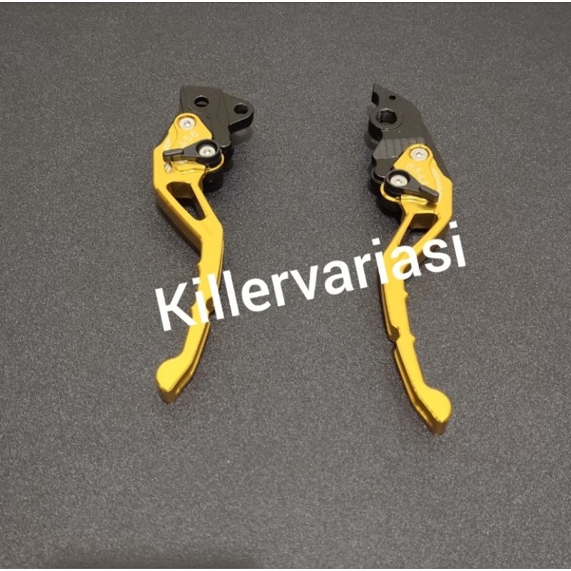 handle rem stelan cnc Vario 125 Vario 150 lama Beat fi CBS khusus motor CBS harga sepasang